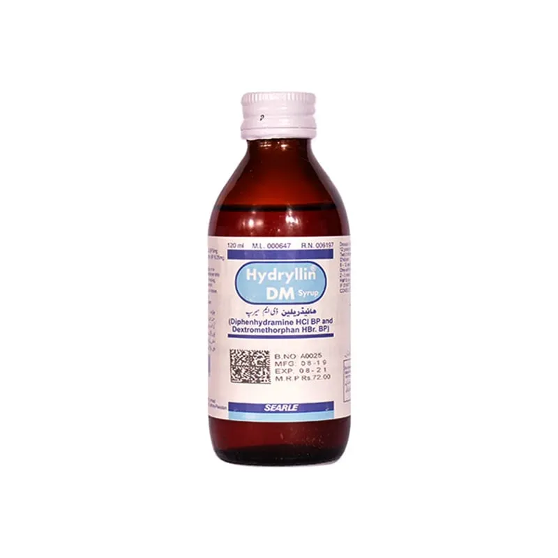 Hydryllin Dm Syrup 120Ml